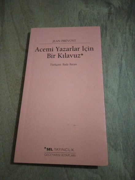 acemi yazarlar için kılavuz & prevost