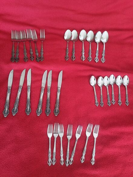 30 parça Çatal bıçak kaşık seti