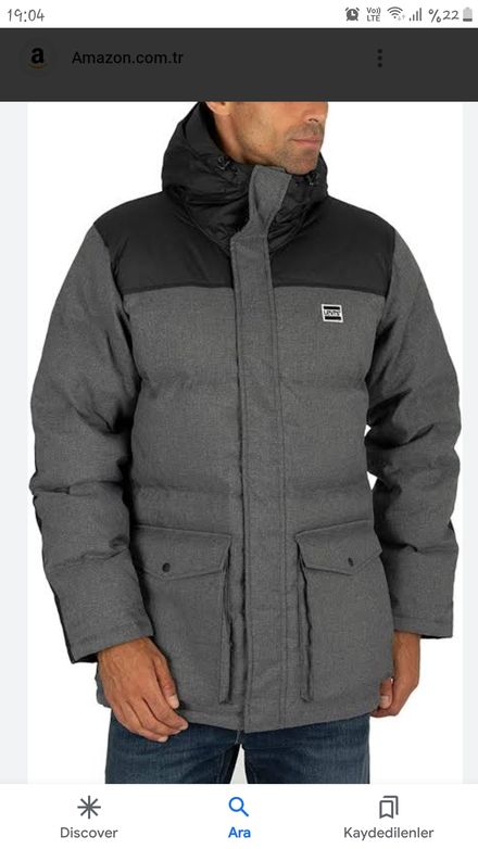 Levi's kaz tüyü mont.