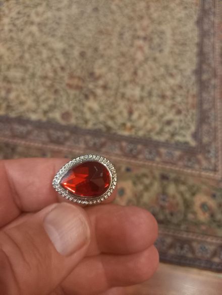 Antika doğal Taşlı Yüzük