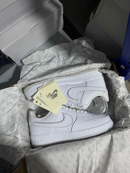 Nike Air Force GS Light Smoke Grey