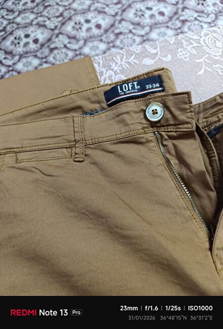 Loft sıfır keten pantolon açıklamayi oku