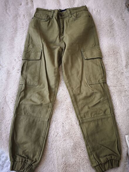 Haki Kargo Pantolon