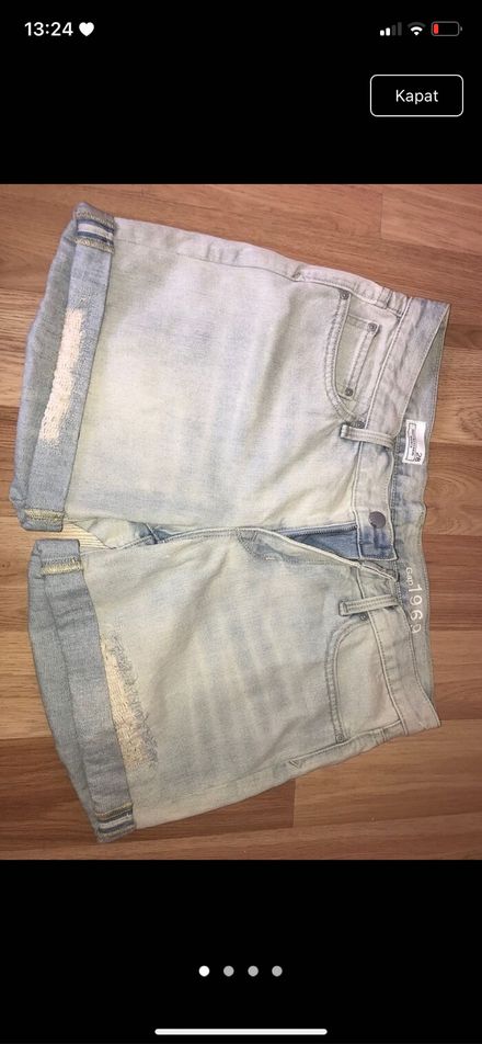 Gap boyfriend kısa jean şort