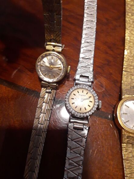 Rado,Dugena ve Tissot Antika kadın saat