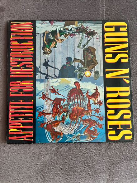 Guns n Roses Nadir temizlikte plak