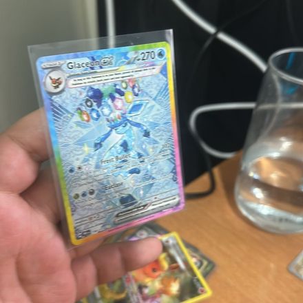 Pokemon Prismatic EVO Glaceon EX Kartı