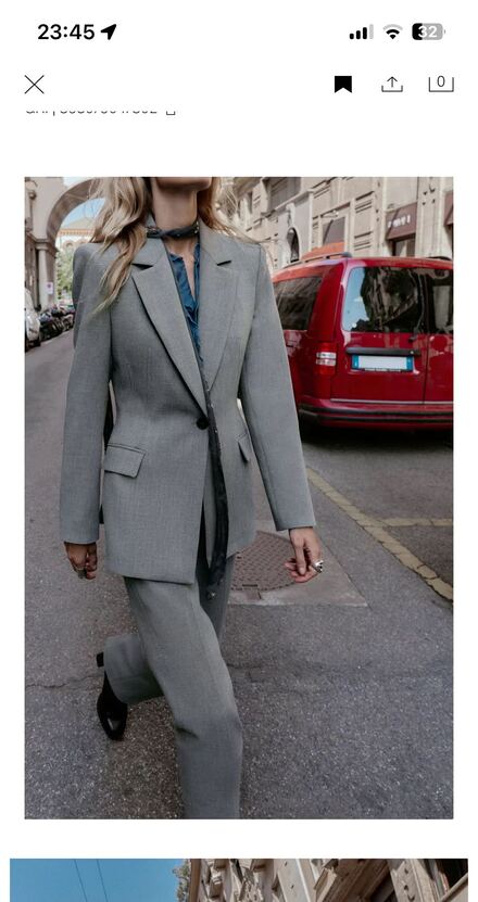 Zara belden oturtmalı blazer