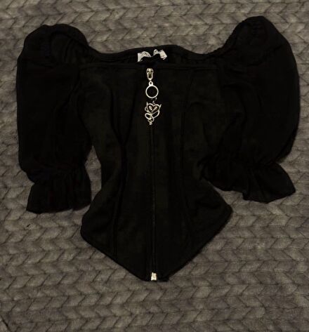 gothic y2k goth gotik bluz vintage emo