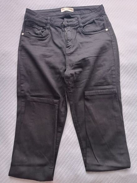Mudo Likralı Siyah Kadın Skinny Jeans S