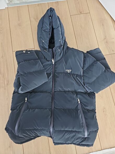 Prada Erkek Mont kaban lüx 3Xl geniş