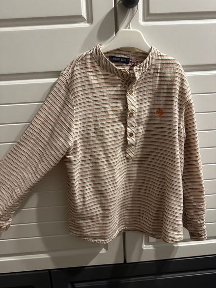 BG STORE Erkek çocuk çizgili gömlek