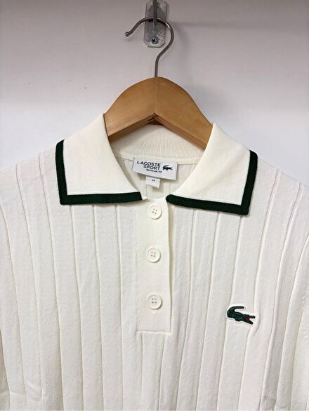 Lacoste Polo Yaka Beyaz tişört