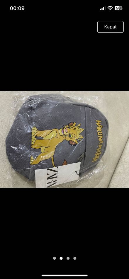 Zara çocuk sırt çantası