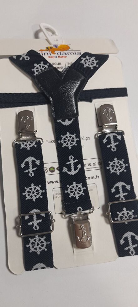 Sıfır paketinde pantolon askısı Marine