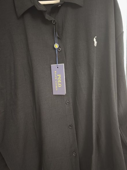 Siyah Polo Ralph Lauren Kadın Gömlek
