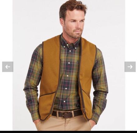 Barbour yelek warm iç yelek fermuarlı