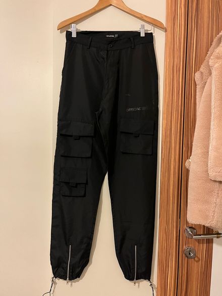 BOOHOO SİYAH KARGO PANTOLON