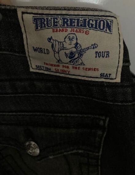True religion siyah kot dünya markası