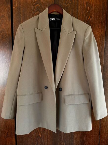 Zara Haki Blazer Ceket