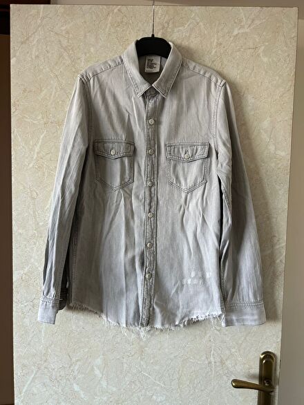 Gri Denim H&M Gömlek XS