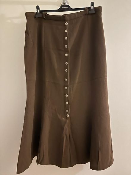 Kahverengi Vintage Etek