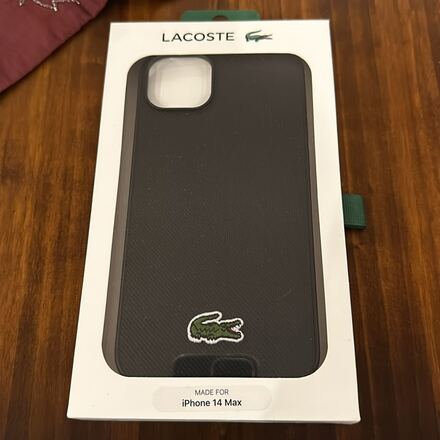 Lacoste Orjinal İPhone 14 telefon kılıfı