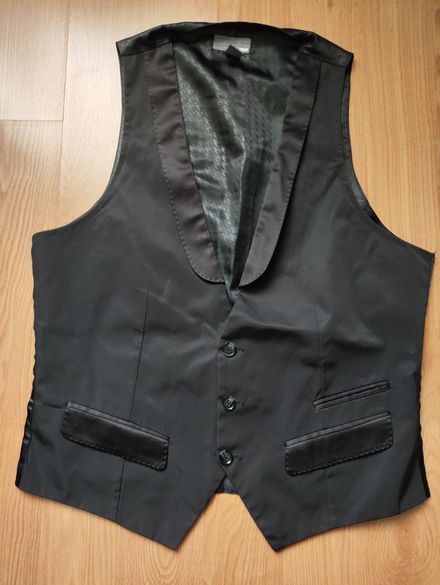H&M Orijinal Siyah Klasik Yelek