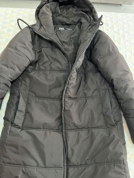 Zara kapşonlu mont