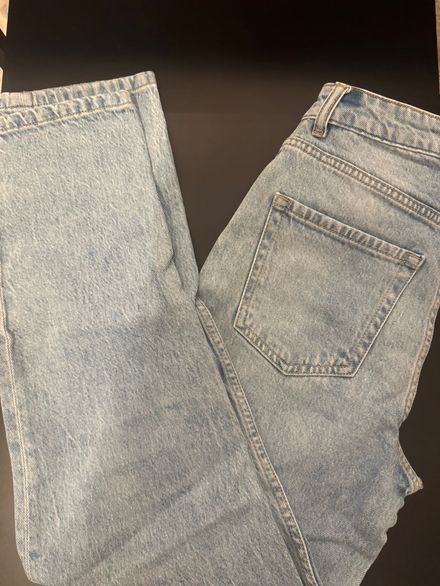 Zara yüksek bel boyfriend kot pantolon