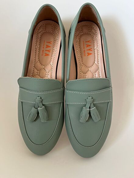 Yaya By Hotiç Kullanılmamış Yeşil Loafer