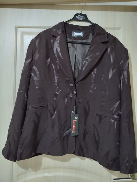 Kahverengi Blazer Ceket