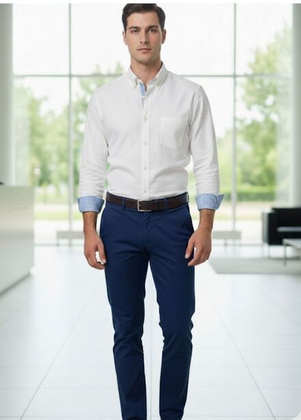 Zegna Pamuklu Smart Casual Erkek Gömlek