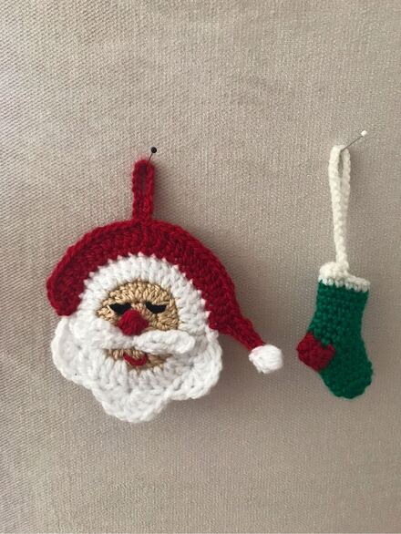 Noel baba figür motif