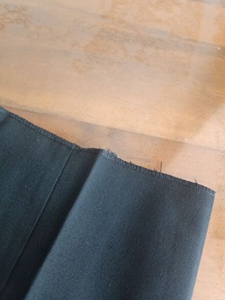XL BEDEN SİYAH KUMAŞ PANTOLON