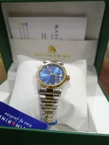 NaviMarine Fransız Premium çelik saat