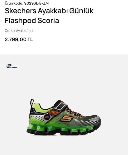 Orjinal Skechers Ayakkabı 💚