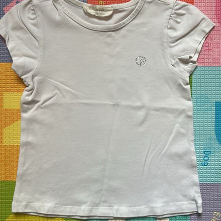 Beyaz Panço T-Shirt