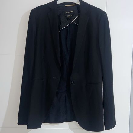 Massimo dutti Siyah Blazer Ceket