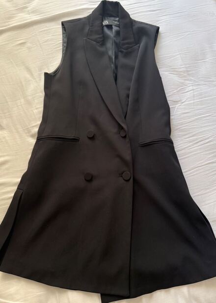 Siyah blazer ELBISE