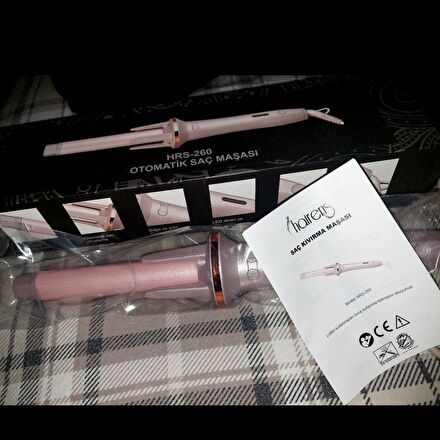 Hairens Otomatik Saç Maşası Pembe