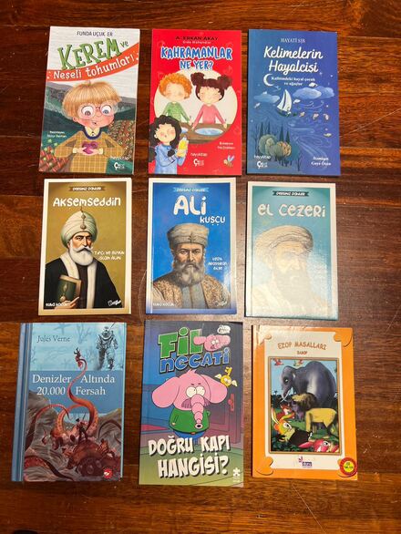 Çocuk kitapları (9 adet)