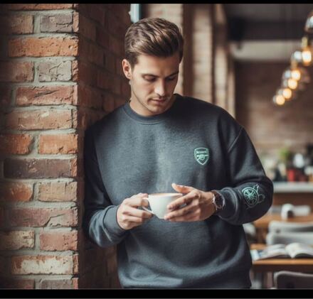 Hale end erkek sweatshirt