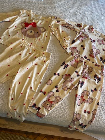 Ayıcıklı Pijama Takımı İki Çift 🧸