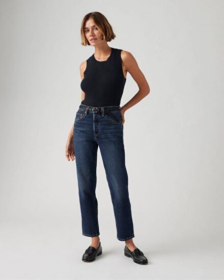 Levi’s 501 cropped jean 24/26