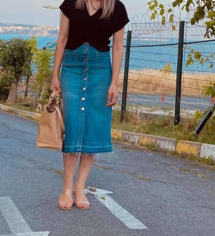 Zara Mom jean Etek