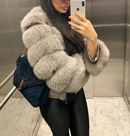 Lüks Fox Ceket
