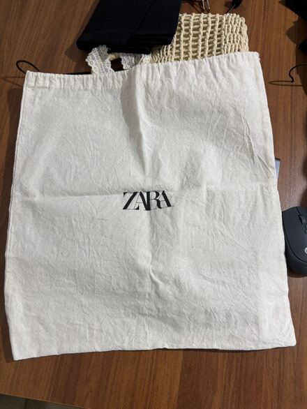 Zara Bez Ayakkabı Kesesi