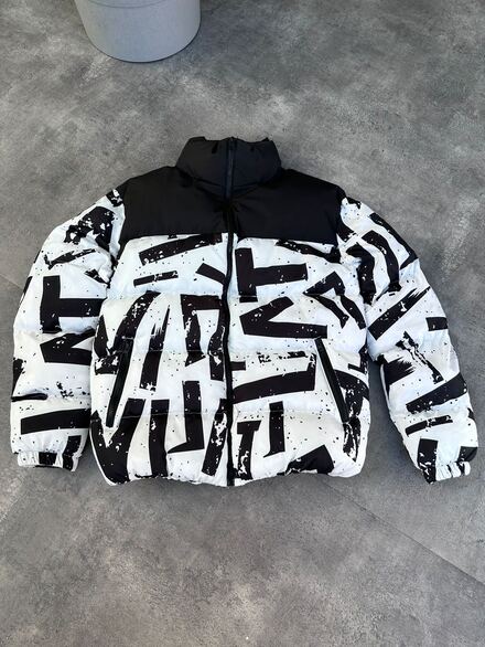 Oversize erkek şişme mont