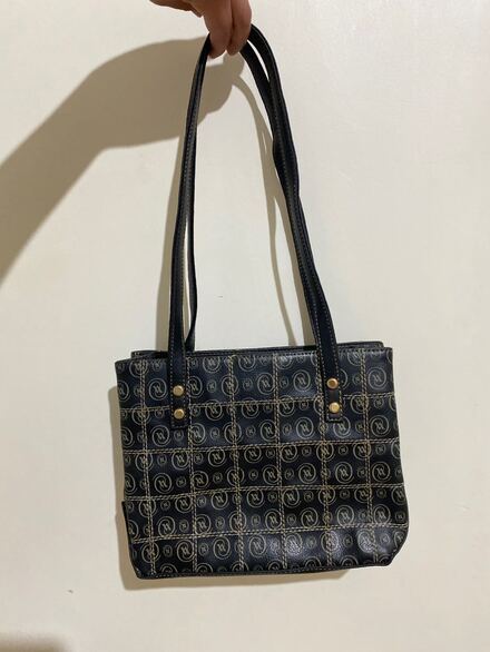 Orijinal vakko vintage monogram çanta